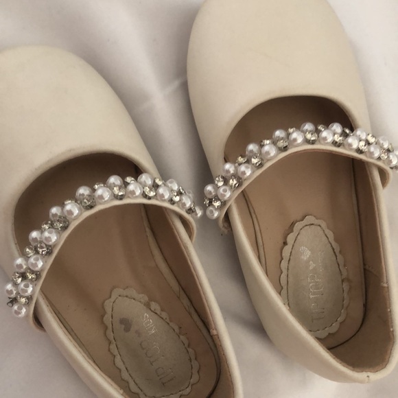 Girls Tip top pearl diamonds dress shoes - Picture 8 of 8